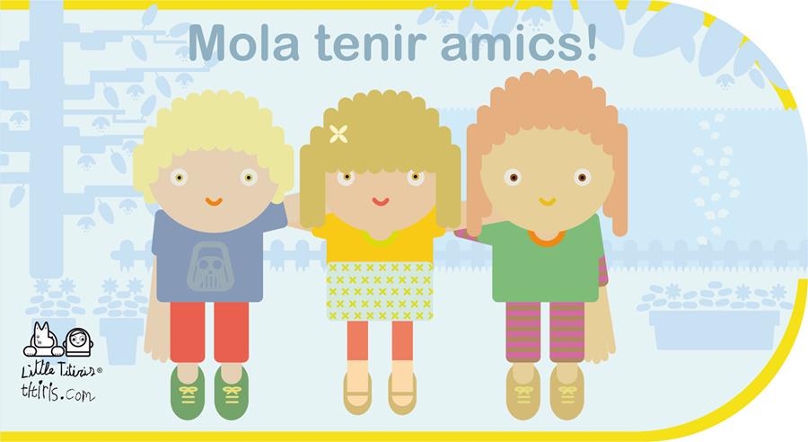 MOLA TENIR AMICS! | 9788492636471 | MATEU I VILASECA, ASSUMPTA/CAMPABADAL GILI, MÒNICA | Llibreria Online de Tremp