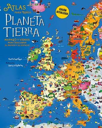 ATLAS PARA NIÑOS. PLANETA TIERRA (EDICIÓN ACTUALIZADA) | 9788410101647 | ENRICO LAVAGNO | Llibreria Online de Tremp