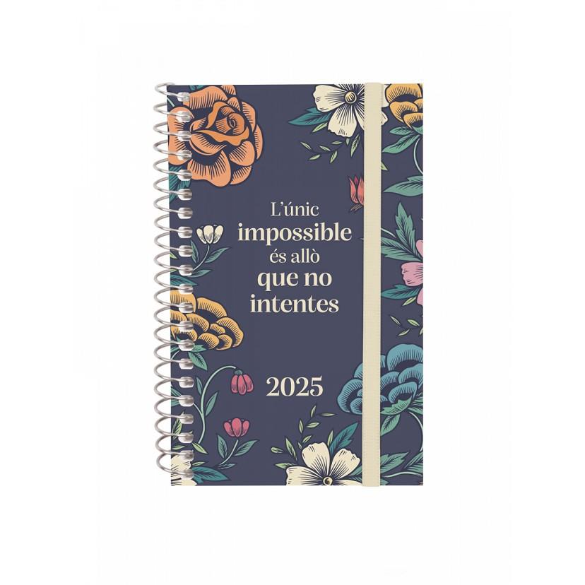 AGENDA ESPIRAL DESING COLLECTION 2025 CAT SV "L'ÚNIC IMPOSSIBLE" | 8422952387893 | Llibreria Online de Tremp