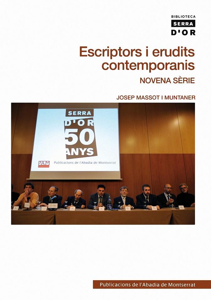 ESCRIPTORS I ERUDITS CONTEMPORANIS | 9788498832495 | MASSOT I MUNTANER, JOSEP | Llibreria Online de Tremp