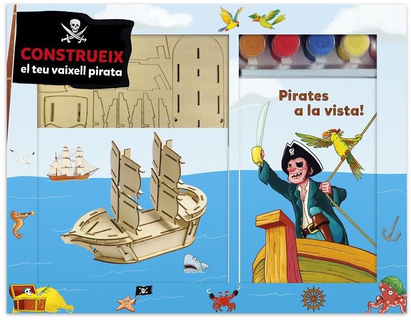 CONSTRUEIX EL TEU VAIXELL PIRATA | 9788490575611 | AA. VV. | Llibreria Online de Tremp