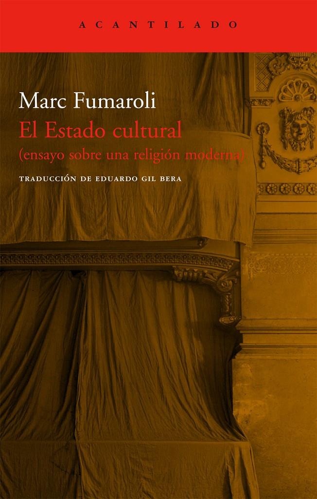 ESTADO CULTURAL, EL | 9788496489974 | FUMAROLI, MARC | Llibreria Online de Tremp