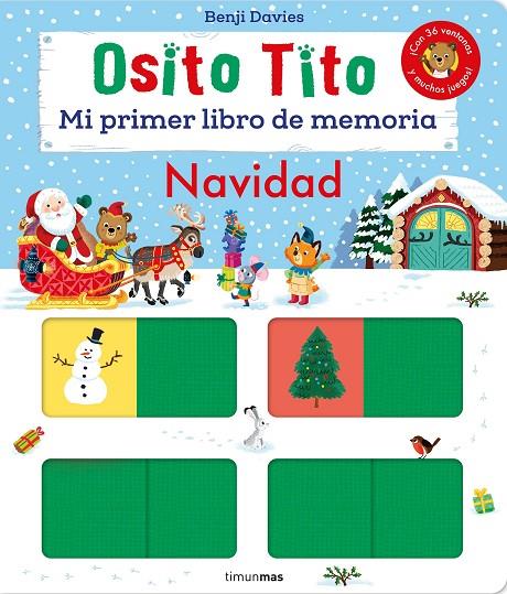 OSITO TITO. MI PRIMER LIBRO DE MEMORIA. NAVIDAD | 9788408287506 | DAVIES, BENJI | Llibreria Online de Tremp