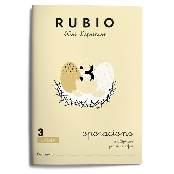 RUBIO, L'ART D'APRENDRE. OPERACIONS 3 | 9788489773042 | Llibreria Online de Tremp