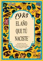 1943: EL AÑO QUE TO NACIESTE | 9788488907806 | COLLADO BASCOMPTE, ROSA | Llibreria Online de Tremp