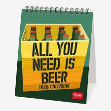 CALENDARI SOBRETAULA 2020 "ALL YOU NEED IS BEER" | 8051739304862 | Llibreria Online de Tremp