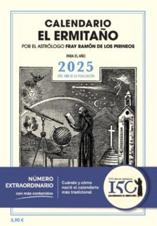 CALENDARIO DEL ERMITAÑO, 2025 | 9788412798531 | VARIOS AUTORES | Llibreria Online de Tremp