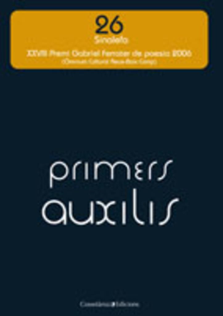 PRIMERS AUXILIS | 9788497913119 | OMNIUM CULTURAL REUS- BAIX CAMP | Llibreria Online de Tremp