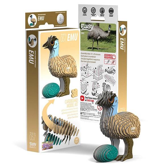 FIGURA 3D CARTRÓ EMU | 9421035150521 | Llibreria Online de Tremp