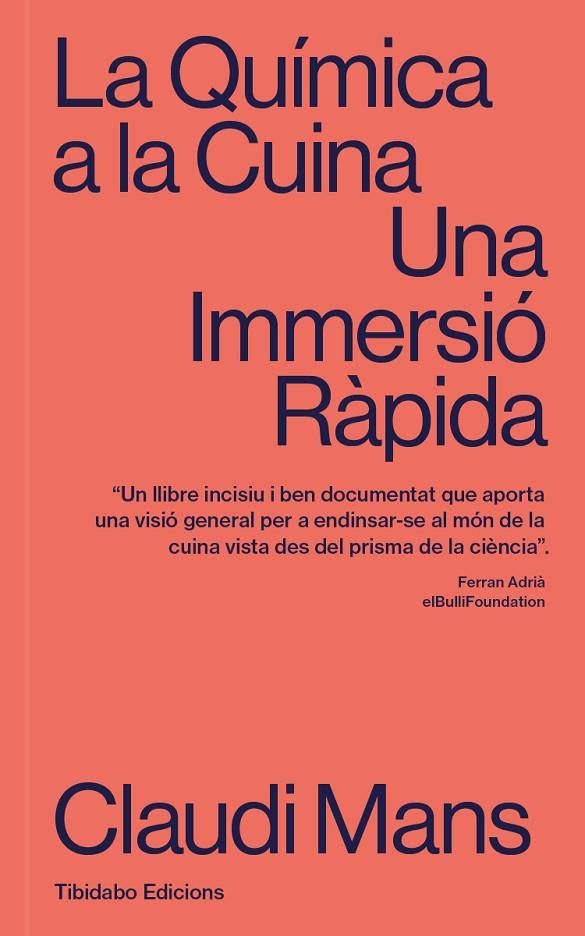 LA QUÍMICA A LA CUINA | 9788413479057 | MANS, CLAUDI | Llibreria Online de Tremp