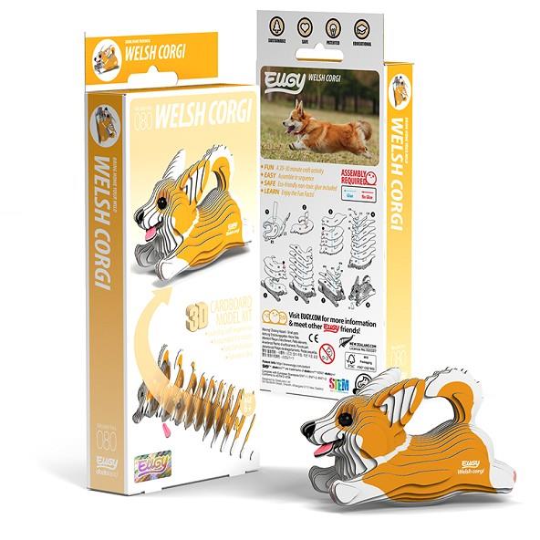 FIGURA 3D CARTRÓ WELSH CORGI | 9421035150828 | Llibreria Online de Tremp