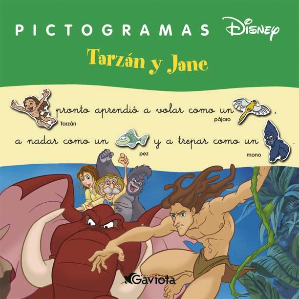 TARZAN Y JANE (PICTOGRAMAS DISNEY) | 9788439215578 | WALT DISNEY COMPANY | Llibreria Online de Tremp