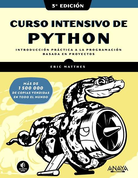 CURSO INTENSIVO DE PYTHON. TERCERA EDICIÓN | 9788441549241 | MATTHES, ERIC | Llibreria Online de Tremp