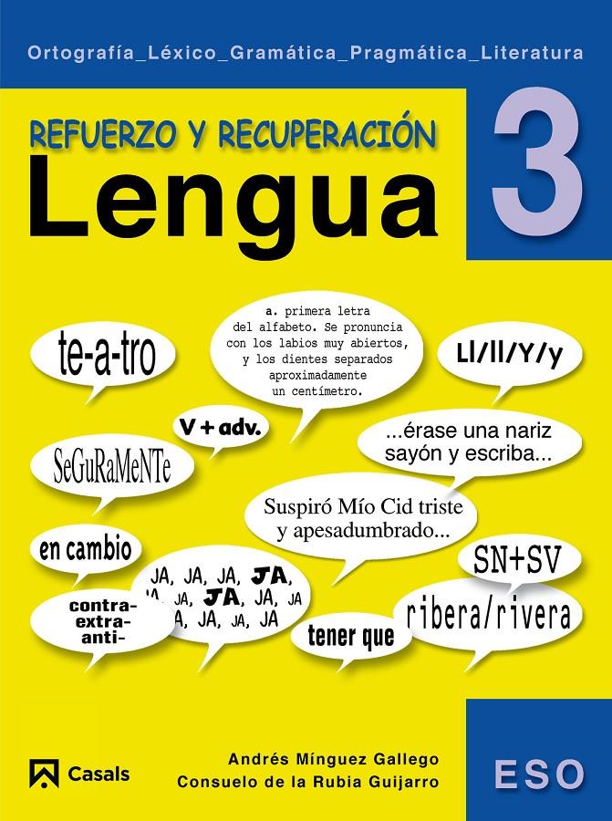 REFUERZO DE LENGUA 3 ESO | 9788421836637 | VARIOS AUTORES | Llibreria Online de Tremp