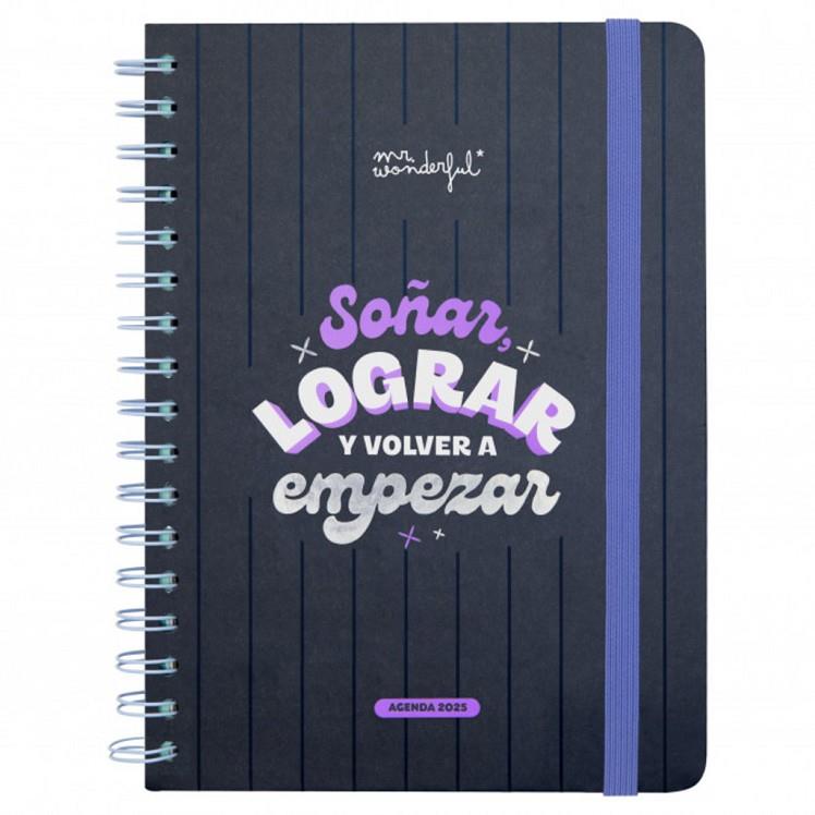 AGENDA WONDER PEQUEÑA 2025 SEMANAL SOÑAR LOGRAR Y | 8445641050854 | Llibreria Online de Tremp