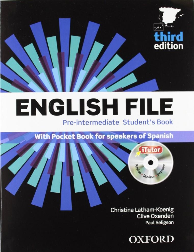 ENGLISH FILE PRE-INTERMEDIATE: STUDENT'S BOOK+WORKBOOK WITH KEY PACK 3ED | 9780194598934 | CLIVE OXENDEN/CRISTINA LATHAM KOENIG/PAUL SELIGSON | Llibreria Online de Tremp