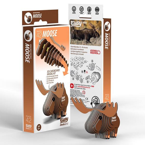 FIGURA 3D CARTRÓ MOOSE | 9421035150408 | Llibreria Online de Tremp