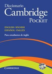 DICCIONARIO CAMBRIDGE POCKET ESPAÑOL- INGLES | 9788483234785 | Llibreria Online de Tremp