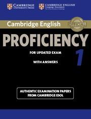 CAMBRIDGE ENGLISH PROFICIENCY 1 FOR UPDATED EXAM STUDENT'S BOOK WITH ANSWERS | 9781107695047 | CAMBRIDGE ESOL | Llibreria Online de Tremp