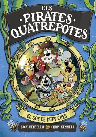 ELS PIRATES QUATREPOTES 2 - EL GOS DE DUES CUES | 9788419378972 | HENSELEIT, JACK | Llibreria Online de Tremp