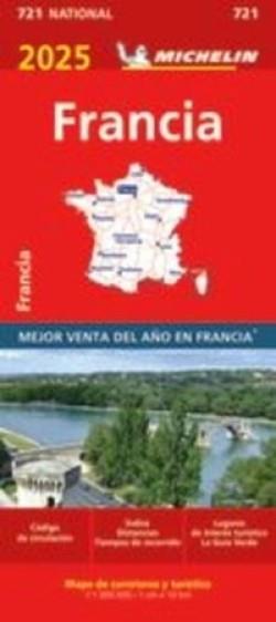 MAPA NATIONAL FRANCE 11721 2025 | 9782067264885 | Llibreria Online de Tremp