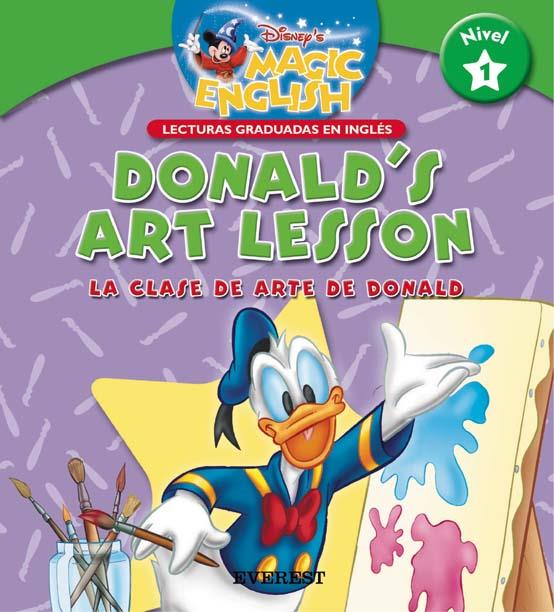 DONALD´S ART LESSON (LECTURAS GRADUADAS EN INGLES NIVEL 1) | 9788424183417 | WALT DISNEY COMPANY | Llibreria Online de Tremp