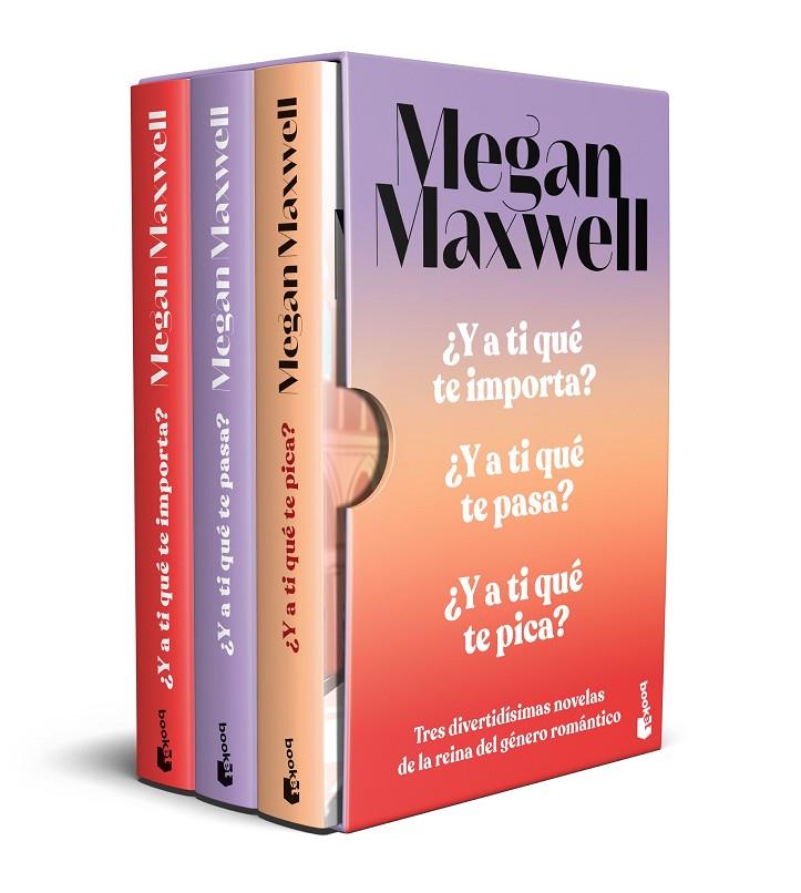 ESTUCHE ¿A TI QUÉ TE PICA? + ¿A TI QUÉ TE PASA? + ¿A TI QUÉ TE IMPORTA? | 9788408295839 | MAXWELL, MEGAN | Llibreria Online de Tremp