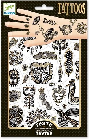 TATTOOS DJECO GOLDEN CHIC | 3070900095953 | Llibreria Online de Tremp