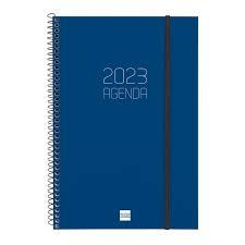 AGENDA ANUAL 2023 SETMANA VISTA VERTICAL GRAN BLAU | 8422952349945 | Llibreria Online de Tremp