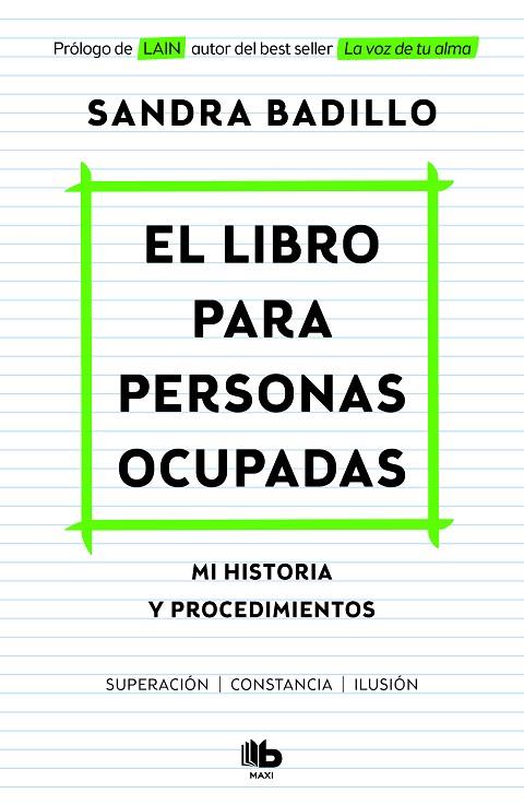 EL LIBRO PARA PERSONAS OCUPADAS | 9788413142494 | BADILLO, SANDRA | Llibreria Online de Tremp