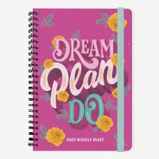 AGENDA ESPIRAL GRAN SETMANA VISTA 2020 "DREAM,PLAN, DO" | 8051739303094 | Llibreria Online de Tremp