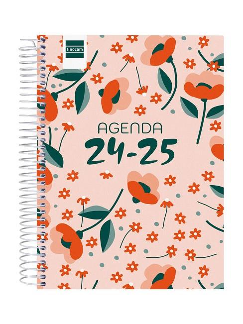 AGENDA ESCOLAR 2024-2025 CAT DP FINOCAM ESPIRAL FLORAL | 8422952376941 | Llibreria Online de Tremp