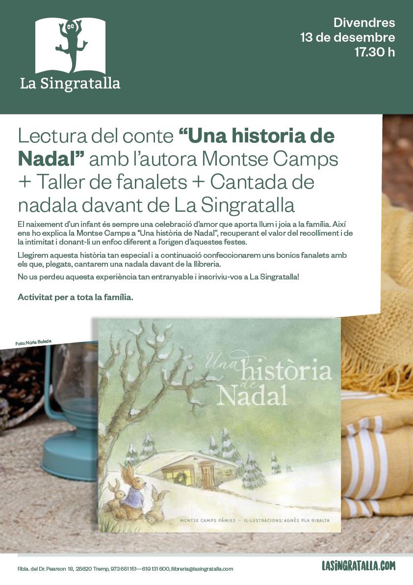 "UNA HISTÒRIA DE NADAL" de MONTSE CAMPS - Llibreria Online de Tremp