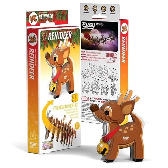 FIGURA 3D CARTRÓ REINDEER | 9421035150576 | Llibreria Online de Tremp