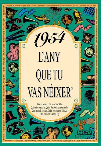 1954 : L'ANY QUE TU VAS NEIXER | 9788488907394 | COLLADO BASCOMPTE, ROSA | Llibreria Online de Tremp