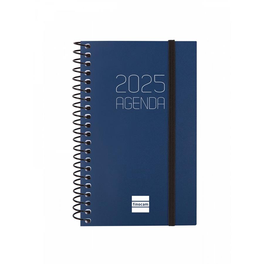 AGENDA ESPIRAL OPAQUE 2025 BLAU | 8422952386391 | Llibreria Online de Tremp