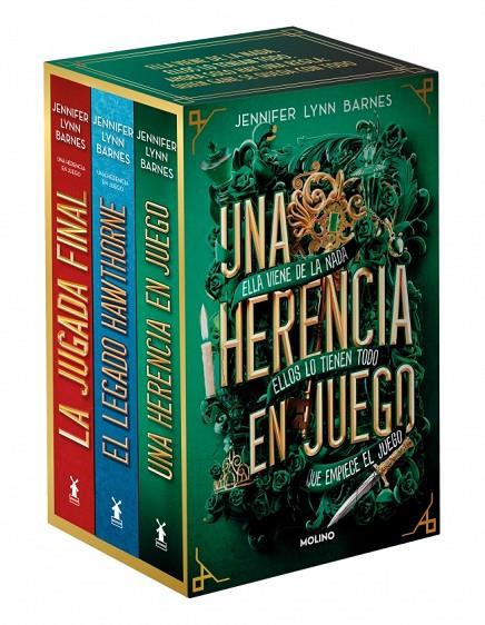 UNA HERENCIA EN JUEGO (ESTUCHE CON: UNA HERENCIA EN JUEGO | EL LEGADO HAWTHORNE | 9788427246058 | BARNES, JENNIFER LYNN | Llibreria Online de Tremp