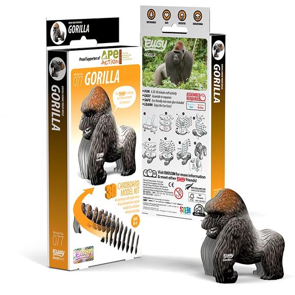 FIGURA 3D CARTRÓ GORILLA | 9421035150798 | Llibreria Online de Tremp