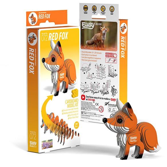 FIGURA 3D CARTRÓ RED FOX | 9421035150651 | Llibreria Online de Tremp