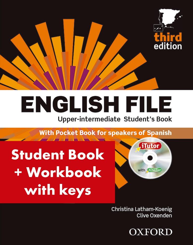 ENGLISH FILE UPPER-INTERMEDIATE: STUDENT'S BOOK WORK BOOK WITH KEY PACK (3RD EDI | 9780194558662 | CHRISTINA LATHAM-KOENIG | Llibreria Online de Tremp