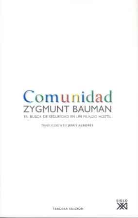 COMUNIDAD | 9788432312724 | BAUMAN, ZYGMUNT | Llibreria Online de Tremp