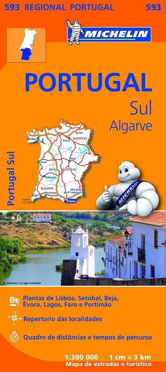 MAPA REGIONAL PORTUGAL SUL - ALGARVE | 9782067184770 | VARIOS AUTORES | Llibreria Online de Tremp