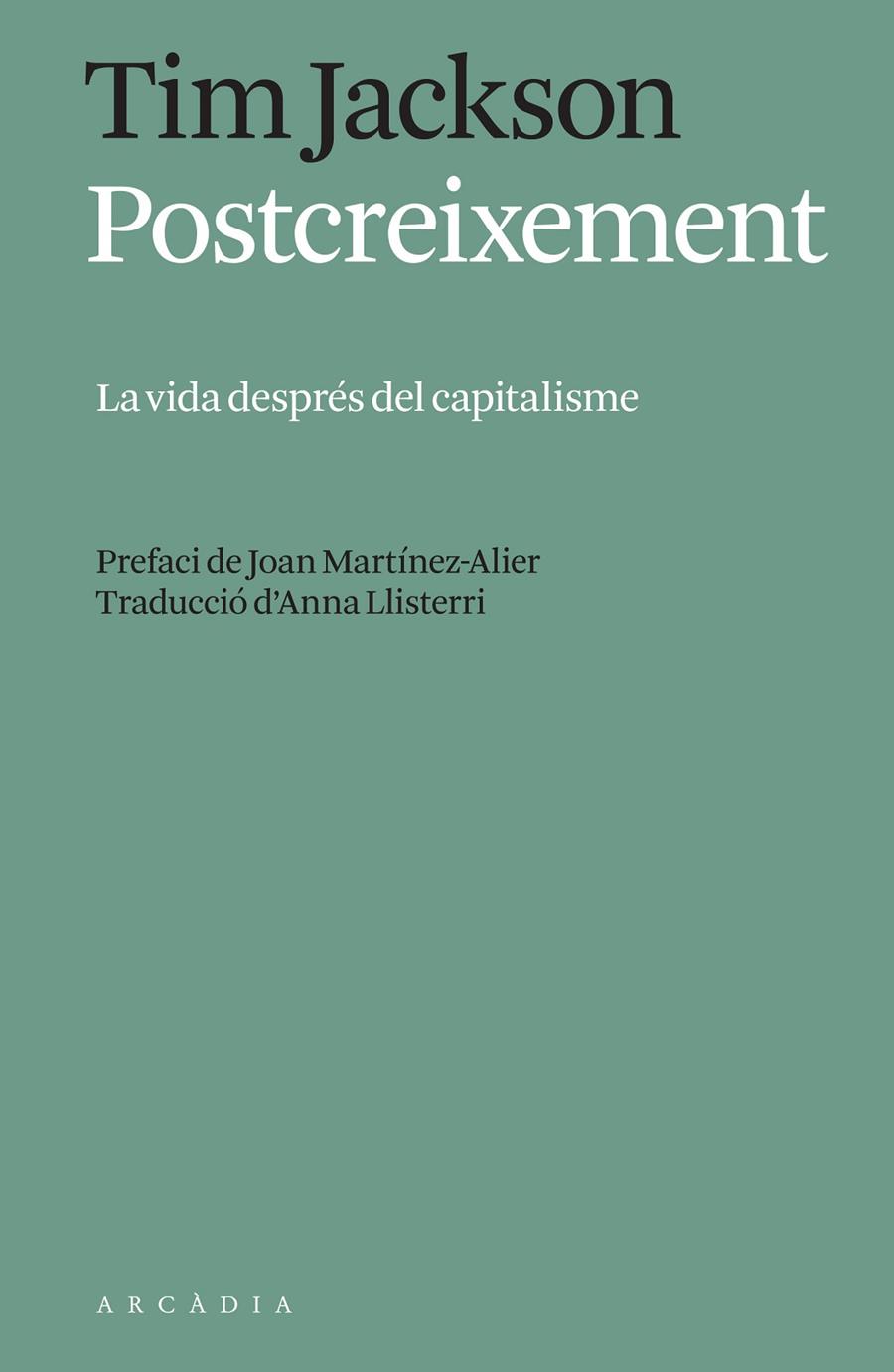 POSTCREIXEMENT | 9788412542721 | TIM JACKSON | Llibreria Online de Tremp