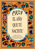 1973 EL AÑO QUE TU NACISTE | 9788489589216 | COLLADO BASCOMPTE, ROSA | Llibreria Online de Tremp