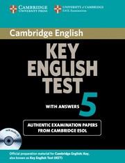 CAMBRIDGE KEY ENGLISH TEST 5 SELF STUDY PACK (STUDENT'S BOOK WITH ANSWERS AND AU | 9780521123136 | CAMBRIDGE ESOL | Llibreria Online de Tremp