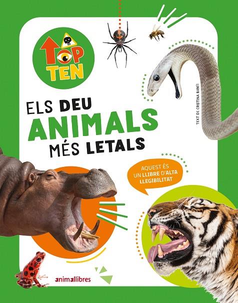 TOP TEN ELS DEU ANIMALS MÉS LETALS | 9788419659521 | CRISTINA BANFI | Llibreria Online de Tremp