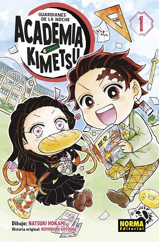 GUARDIANES DE LA NOCHE. ACADEMIA KIMETSU 01 | 9788467969160 | GOTOUGE, KOYOHARU | Llibreria Online de Tremp