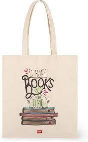 TOTE BAG SO MANY BOOKS SO LITTLE TIME | 8053610785722