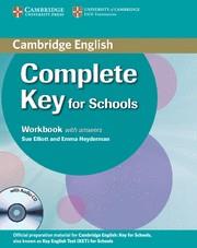 COMPLETE KEY FOR SCHOOLS STUDENT'S PACK WITH ANSWERS (STUDENT'S BOOK WITH CD-ROM | 9781107621732 | MCKEEGAN, DAVID/ELLIOT, SUE/HEYDERMAN, EMMA | Llibreria Online de Tremp