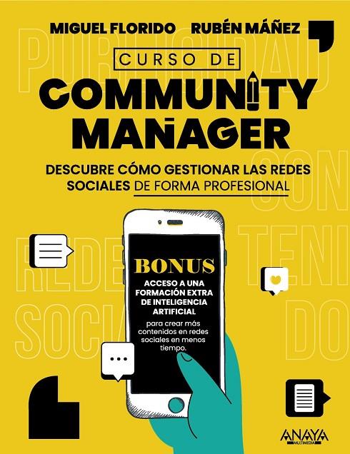 CURSO DE COMMUNITY MANAGER | 9788441546363 | FLORIDO, MIGUEL ÁNGEL/MÁÑEZ, RUBÉN